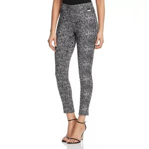 Calvin Klein snake print pull on skinny legging pants, 29", gray